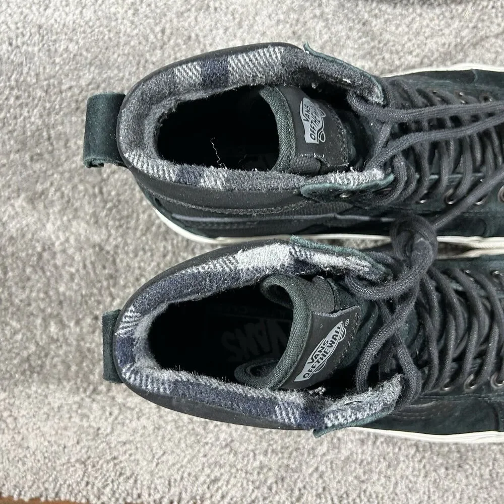 Vans Sk8-Hi 46 MTE DX Women’s Size 9 Black Scotchgard Athletic Skate Shoes Used